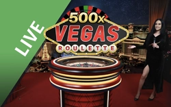 Live Vegas Roulette 500x – jogo disponível online